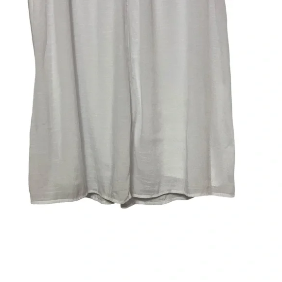 Dress Barn Westport White Sleeveless Dress Embroidered Flowy Boho - Picture 9 of 13